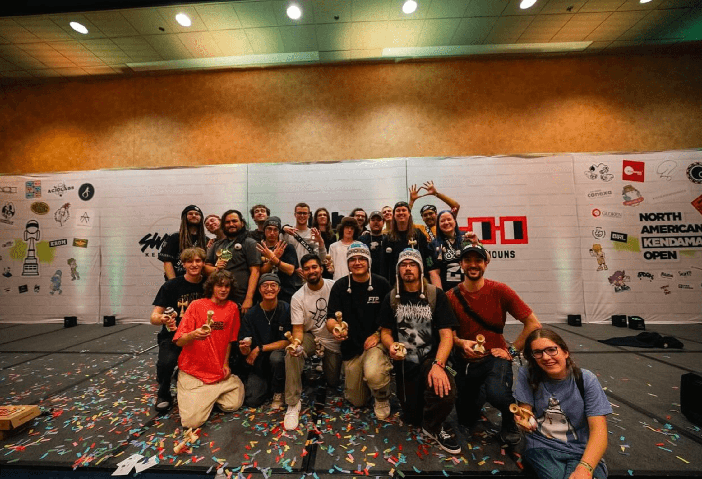 Kendama players group